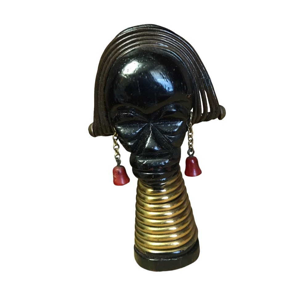 Vintage Rare Martha Sleeper Tribal Man‎ Brooch